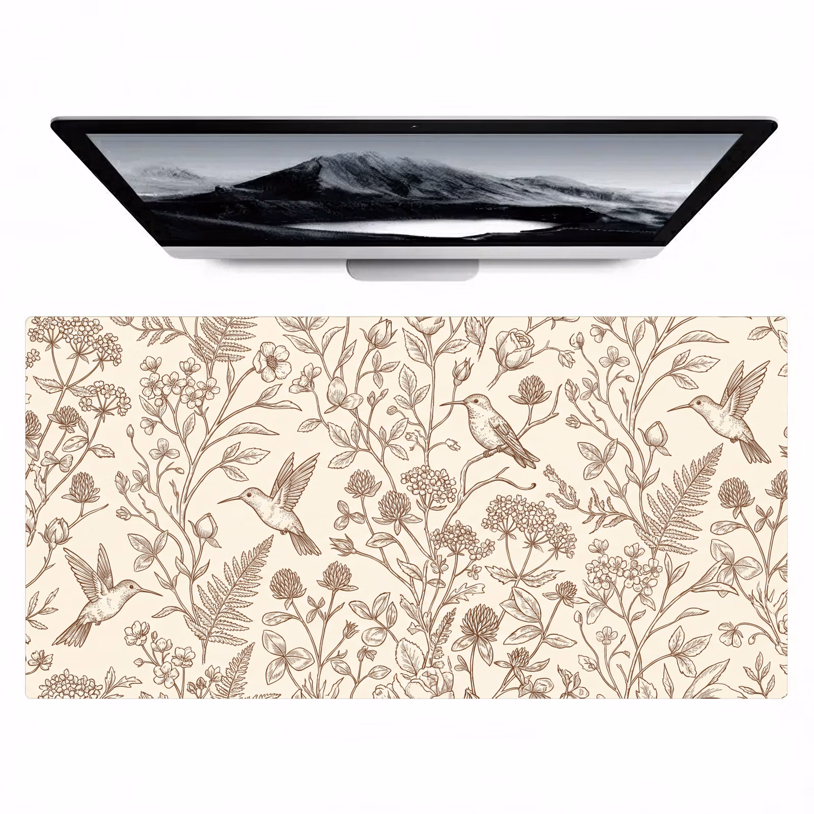 Bureau onderlegger - Natuur - Vogels - Tekening — 1