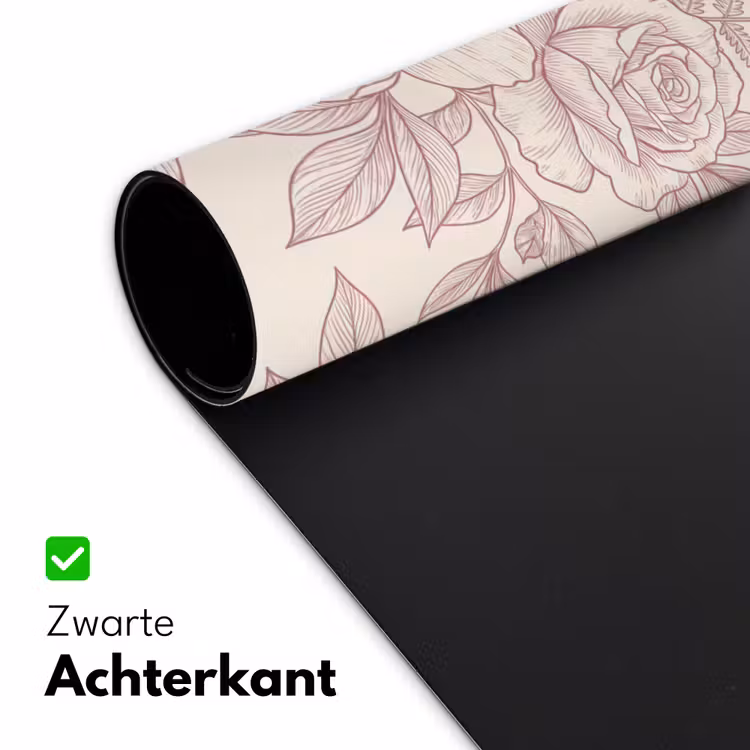 Bureau onderlegger - Bloemen - Lijntekening - Botanisch — 5