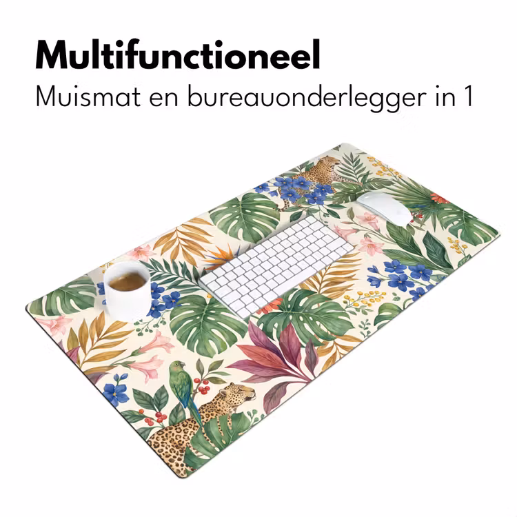 Bureau onderlegger - Kat - Jungle - Dieren — 7