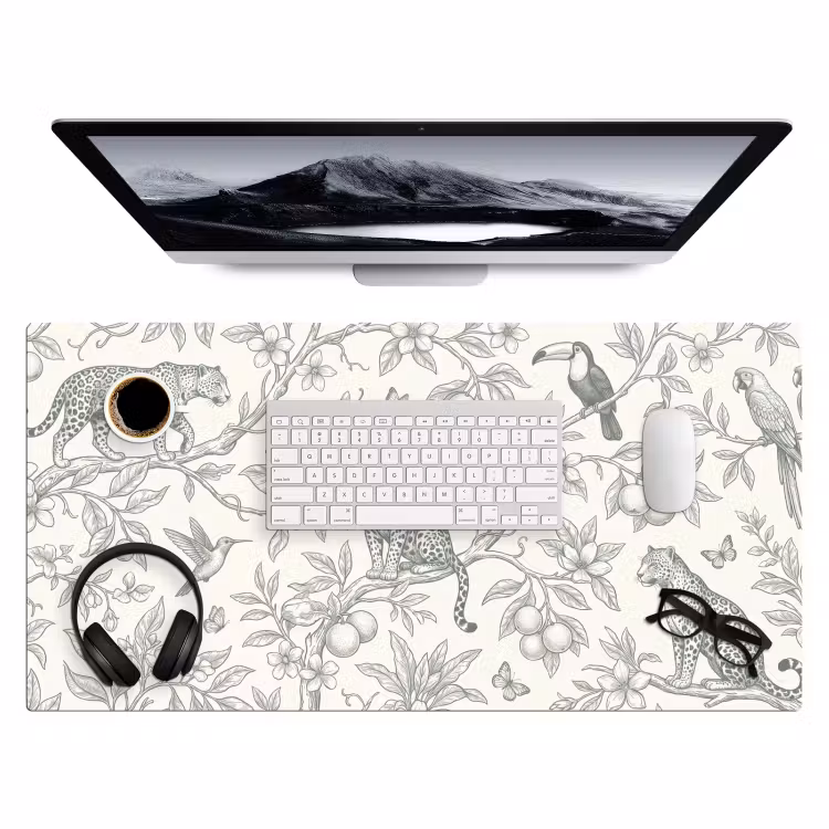 Bureau onderlegger - Vogel - Natuur - Illustratie — 4