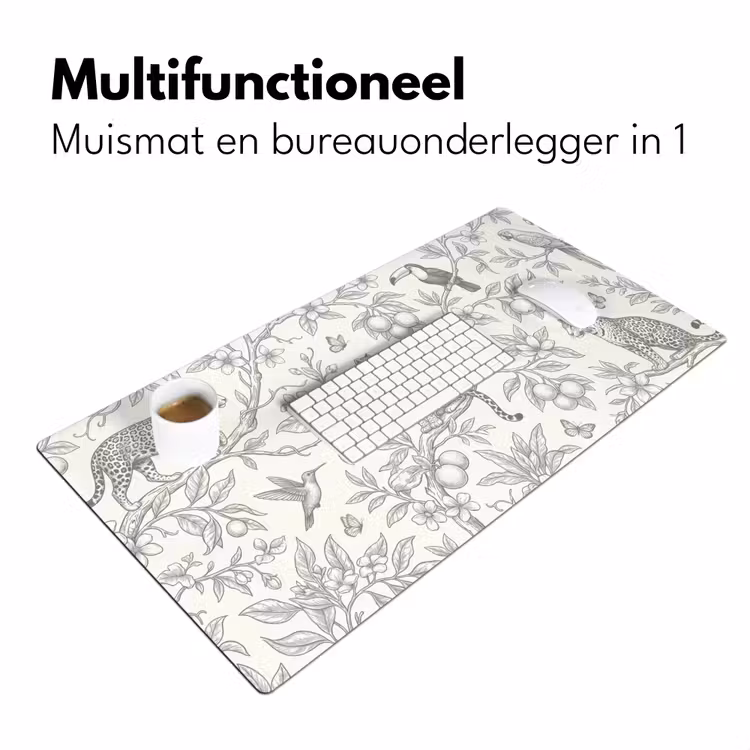 Bureau onderlegger - Vogel - Natuur - Illustratie — 7