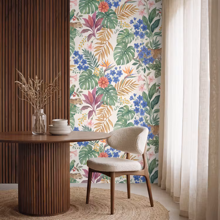 Behang - Kat - Jungle - Dieren β 4