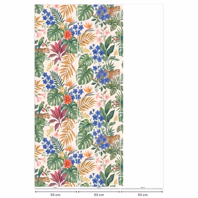 Behang - Kat - Jungle - Dieren β 6