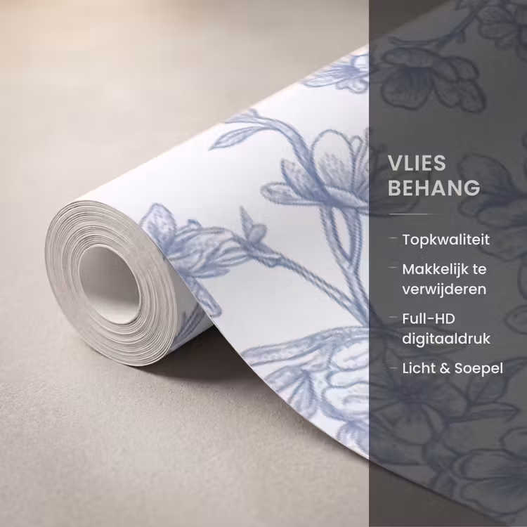 Behang - Planten - Botanisch - Vintage β 3