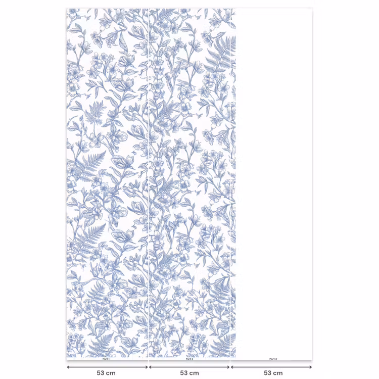Behang - Planten - Botanisch - Vintage β 6