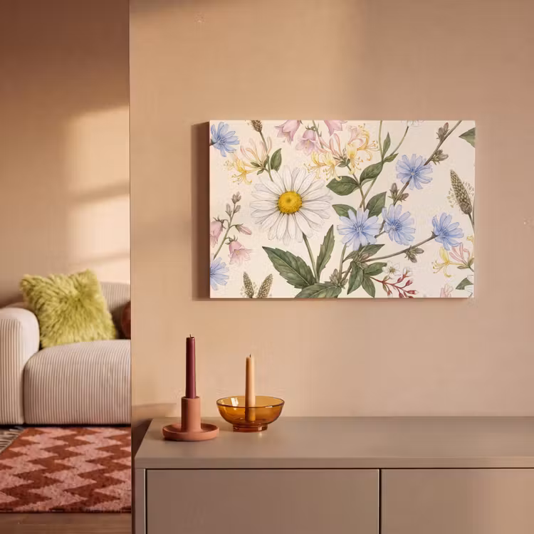 Canvas schilderij - Botanisch - Illustratie - Kleurrijk — 2