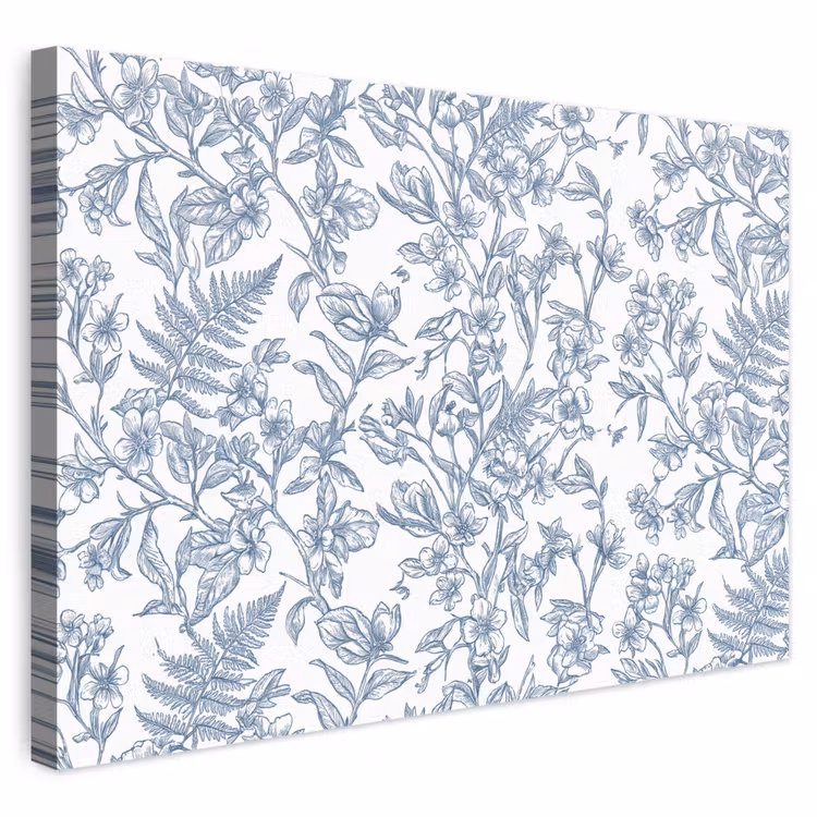 Canvas schilderij - Planten - Botanisch - Vintage — 1