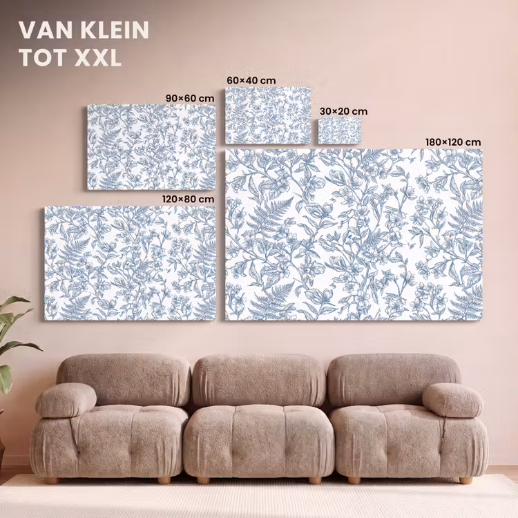 Canvas schilderij - Planten - Botanisch - Vintage — 8