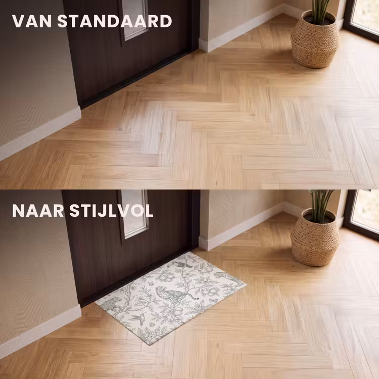 Deurmat - Vogel - Natuur - Illustratie — 3