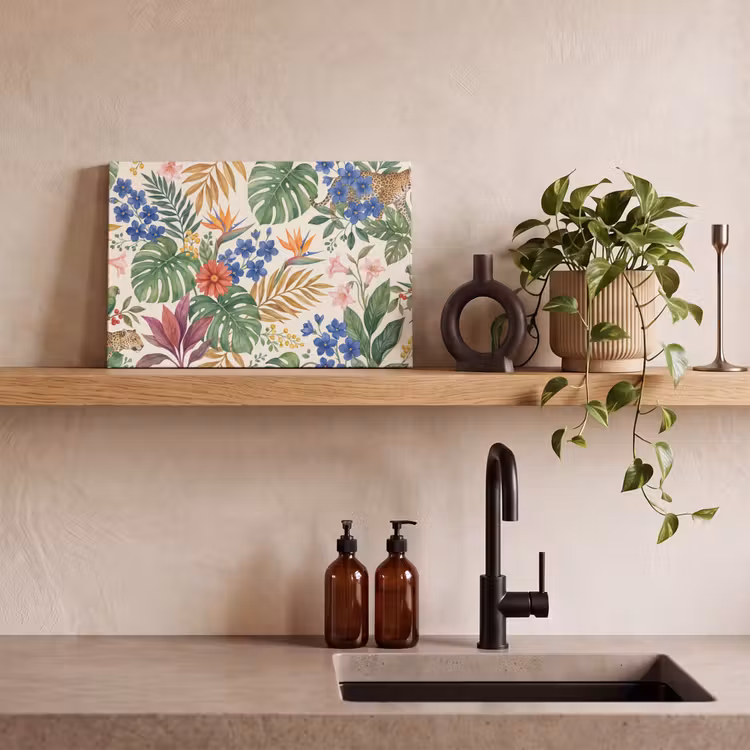 Canvas schilderij - Kat - Jungle - Dieren — 4