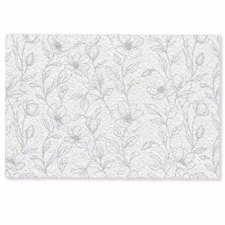 Deurmat - Bloemen - Lijnen - Patroon — 1
