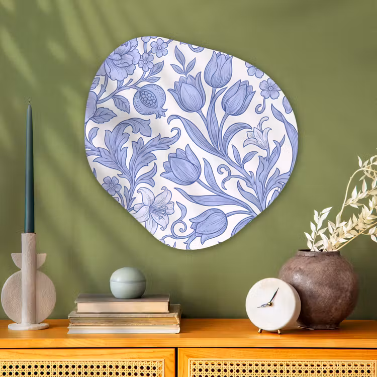 Organisch schilderij - Glas - Botanisch - Design - Klassiek — 2