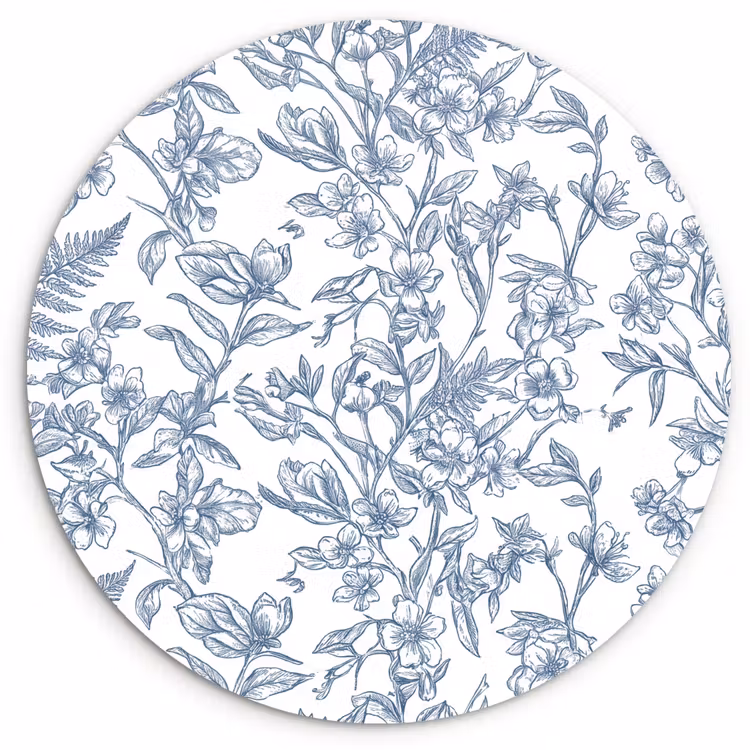 Muurcirkel - Planten - Botanisch - Vintage — 1