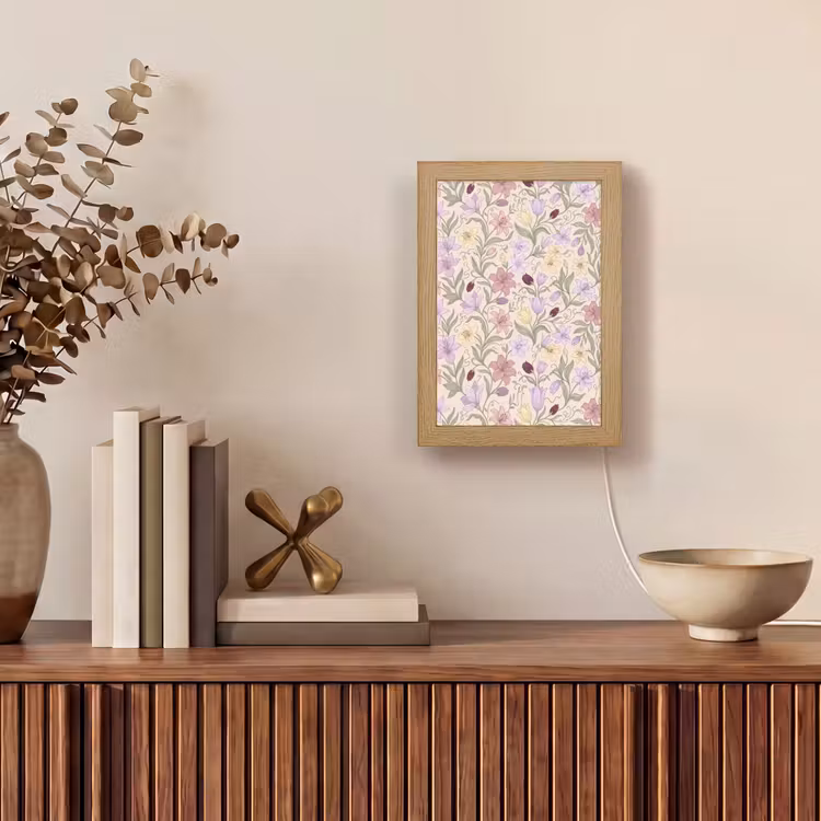 Gepersonaliseerde Lightbox - Bloemen - Illustratie - Botanisch — 4