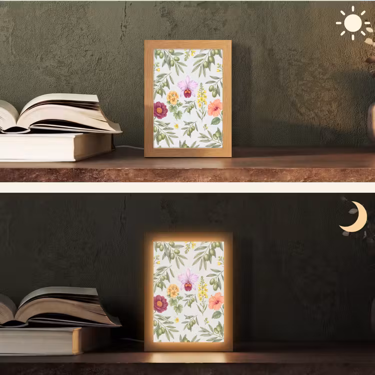 Gepersonaliseerde Lightbox - Bloemen - Plant - Natuur — 5