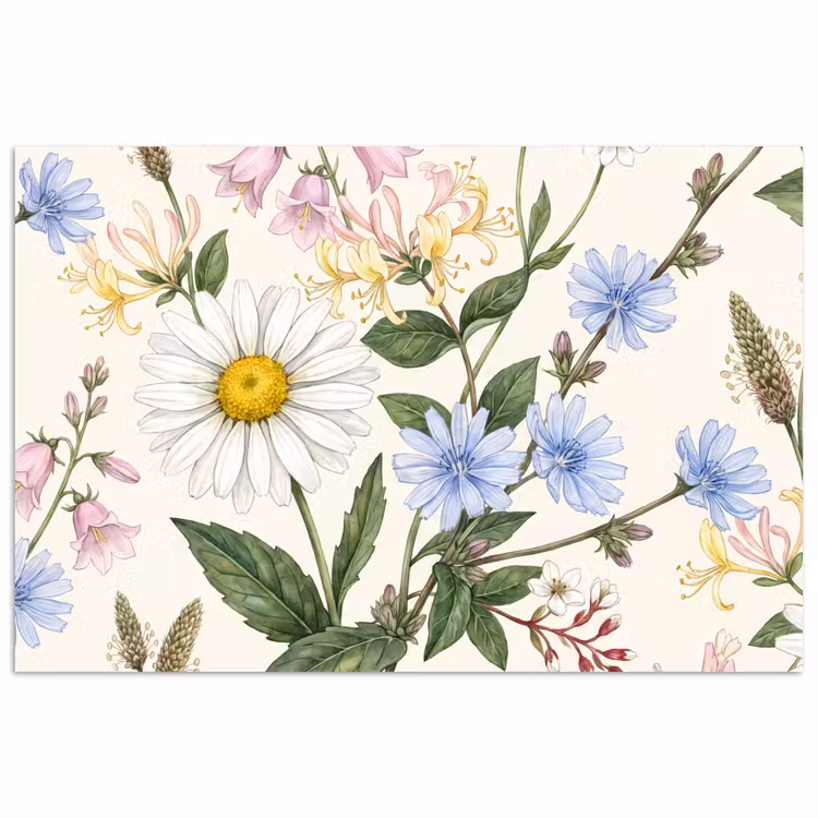 Poster - Botanisch - Illustratie - Kleurrijk — 1