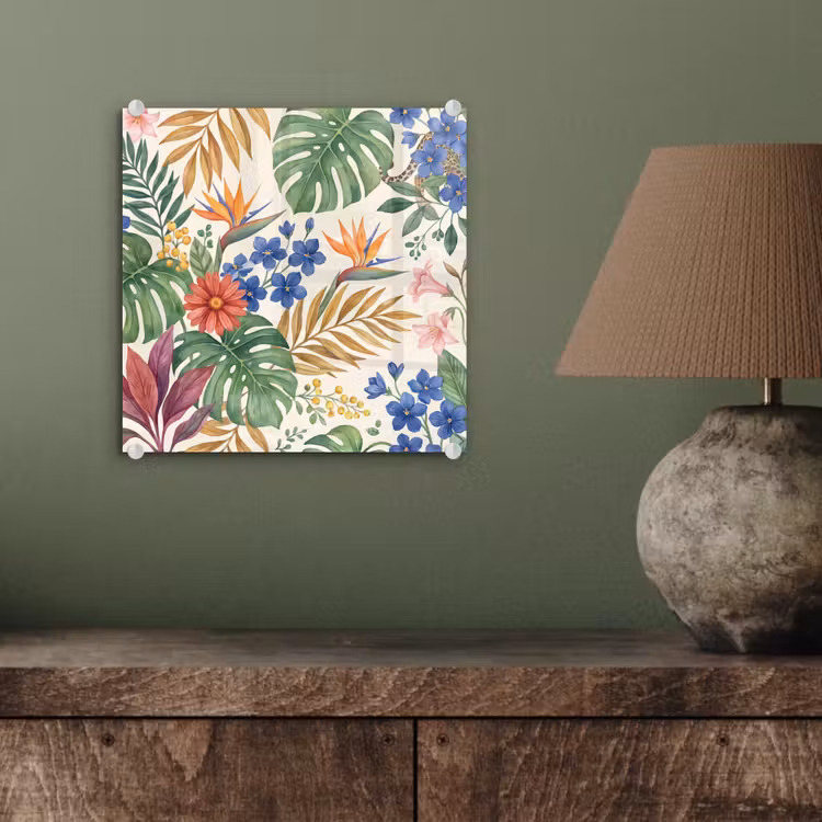 Glas schilderij - Kat - Jungle - Dieren — 4
