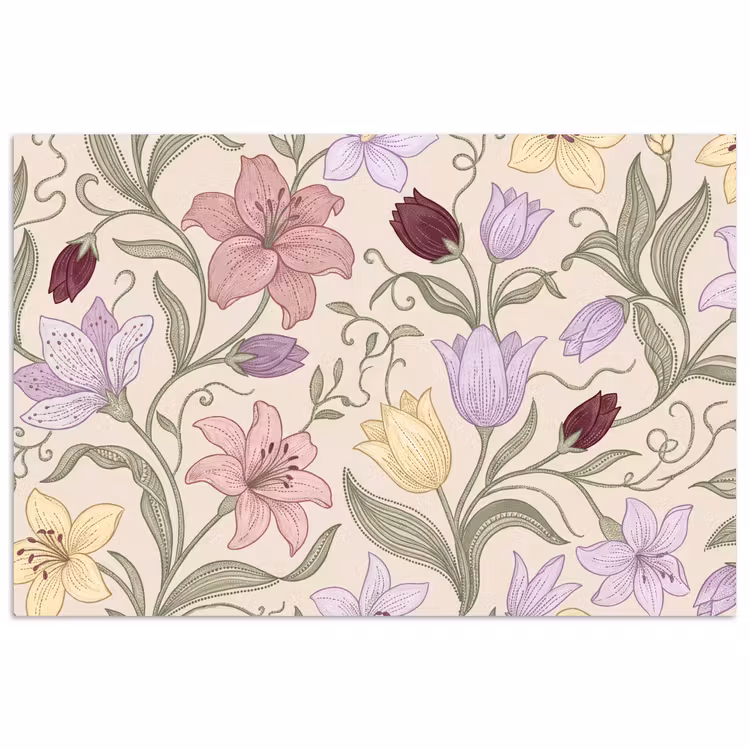 Poster - Bloemen - Illustratie - Botanisch — 1
