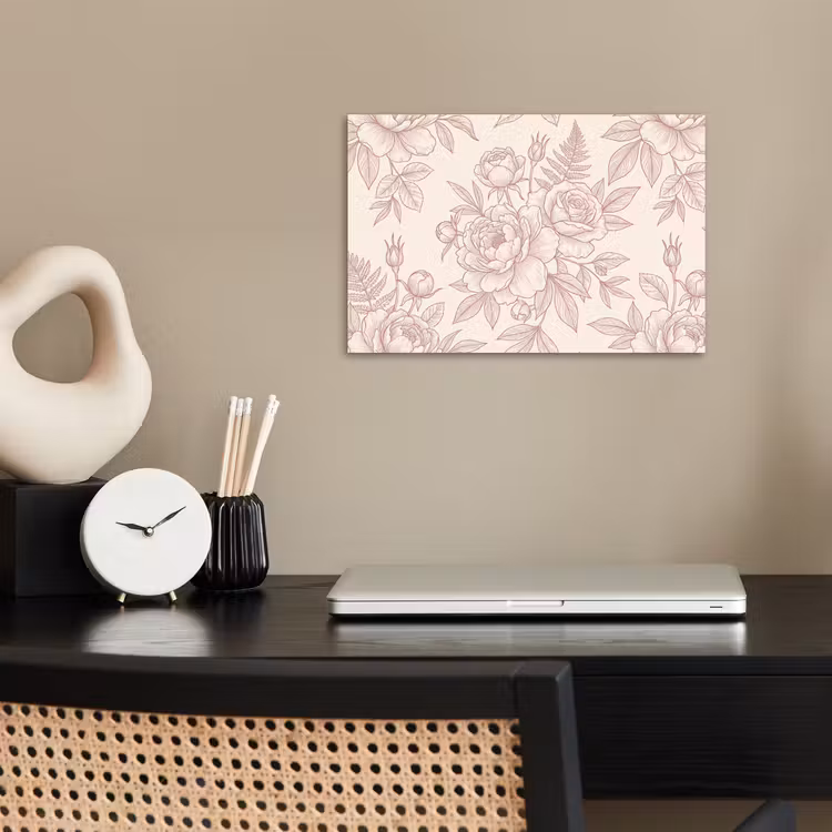 Poster - Bloemen - Lijntekening - Botanisch — 2