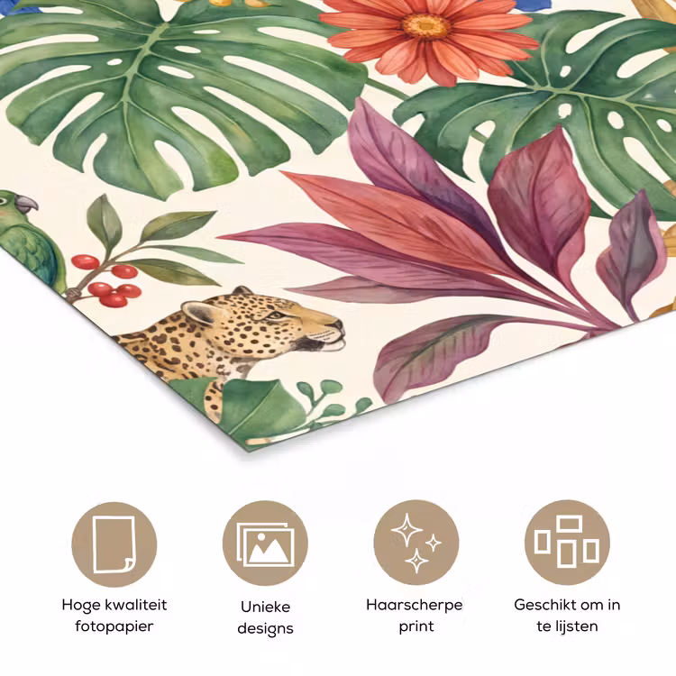 Poster - Kat - Jungle - Dieren — 5