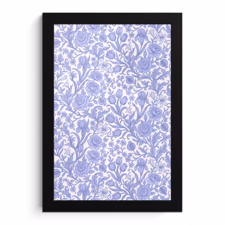 Poster met lijst - Botanisch - Design - Klassiek — 1
