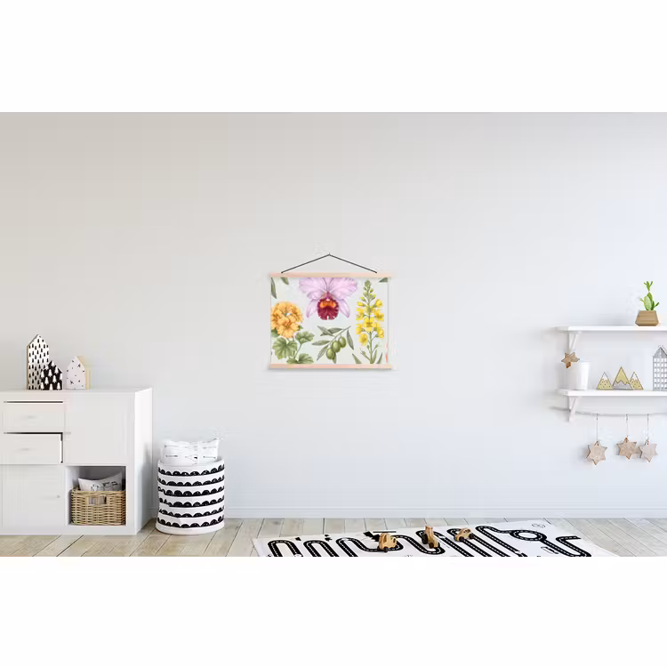 Schoolplaat - Bloemen - Plant - Natuur — 3