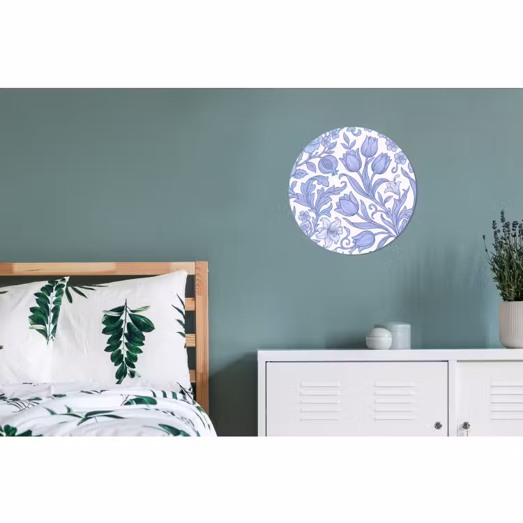 Wandcirkel - Aluminium - Botanisch - Design - Klassiek — 4