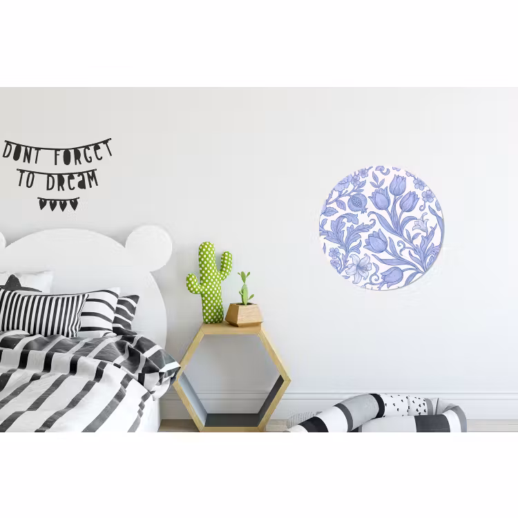 Wandcirkel - Aluminium - Botanisch - Design - Klassiek — 5
