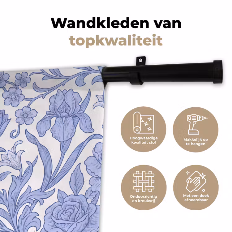 Wandkleed - Botanisch - Design - Klassiek — 3