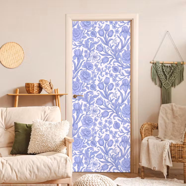 Deursticker - Botanisch - Design - Klassiek — 4