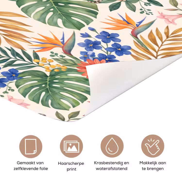 Deursticker - Kat - Jungle - Dieren — 3