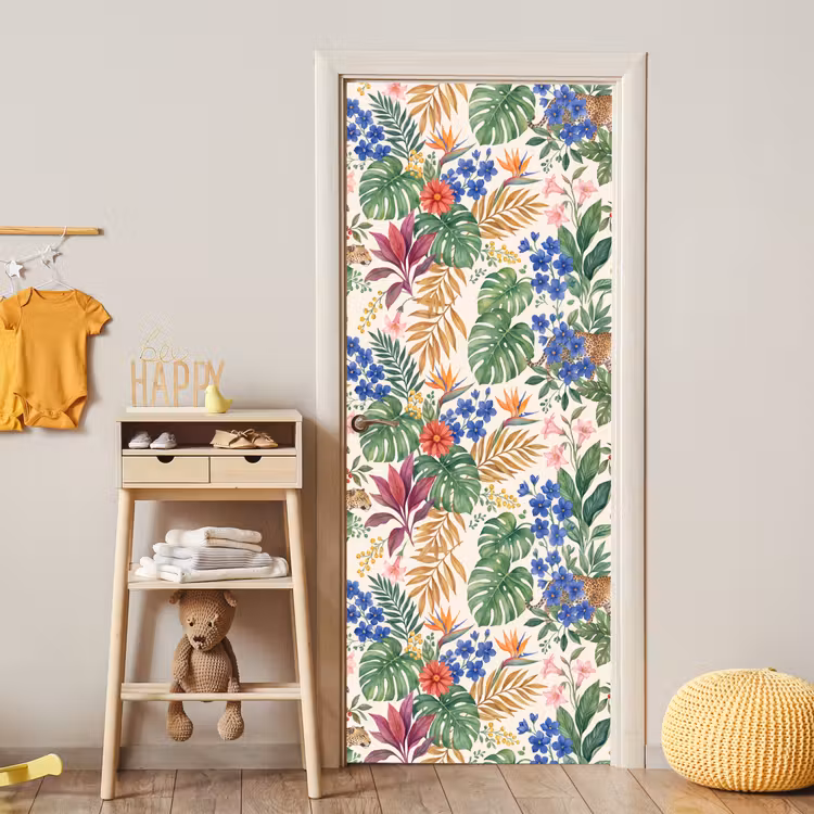Deursticker - Kat - Jungle - Dieren — 6
