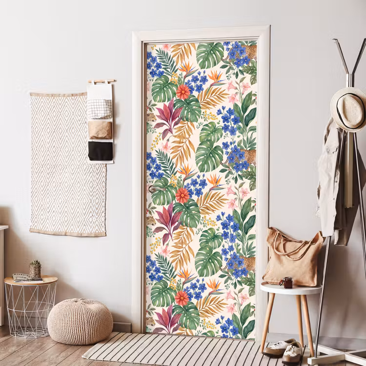 Deursticker - Kat - Jungle - Dieren — 8