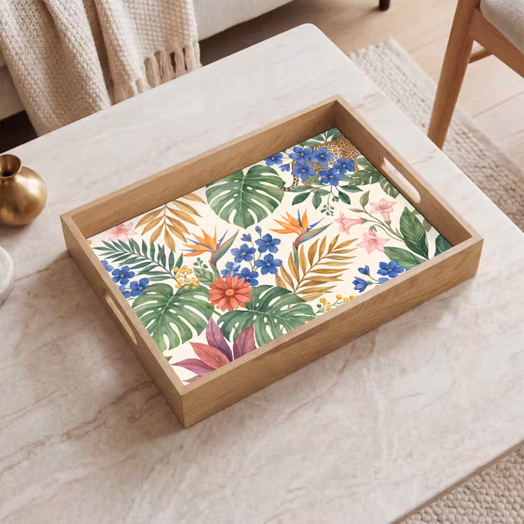 Dienblad - Kat - Jungle - Dieren — 2