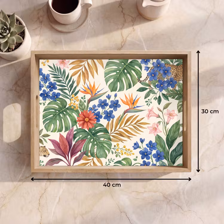 Dienblad - Kat - Jungle - Dieren — 9