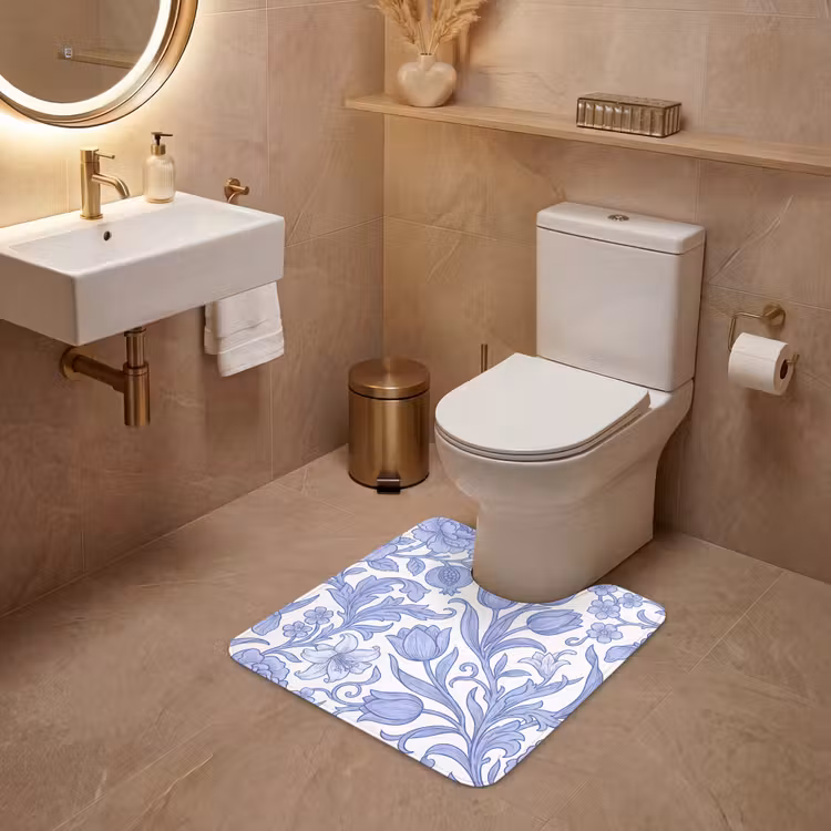 Wc Mat - Botanisch - Design - Klassiek — 3