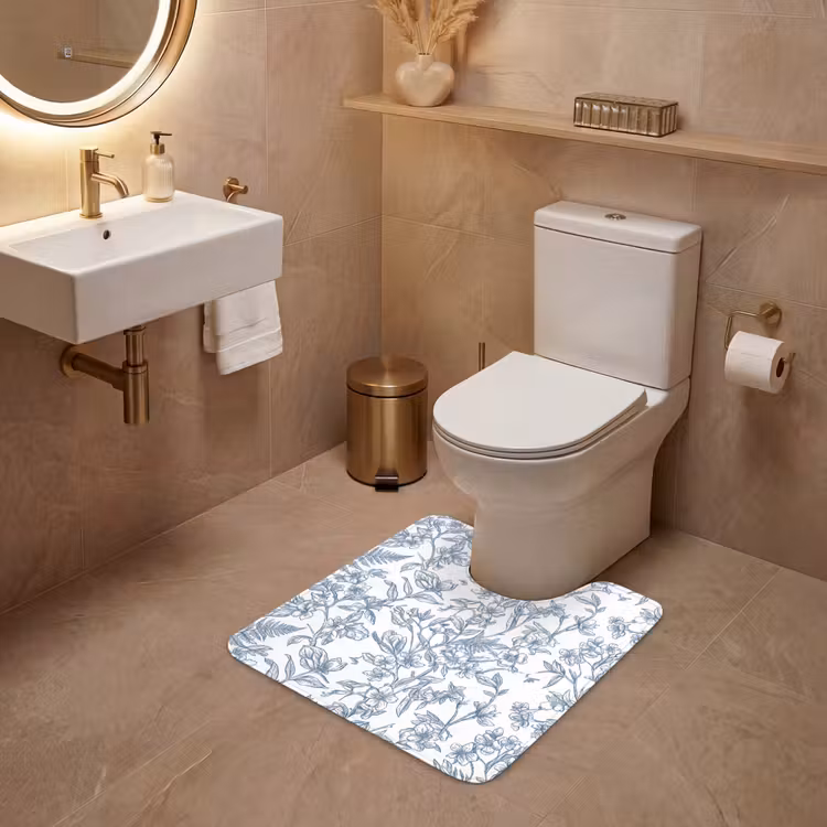 Wc Mat - Planten - Botanisch - Vintage — 3