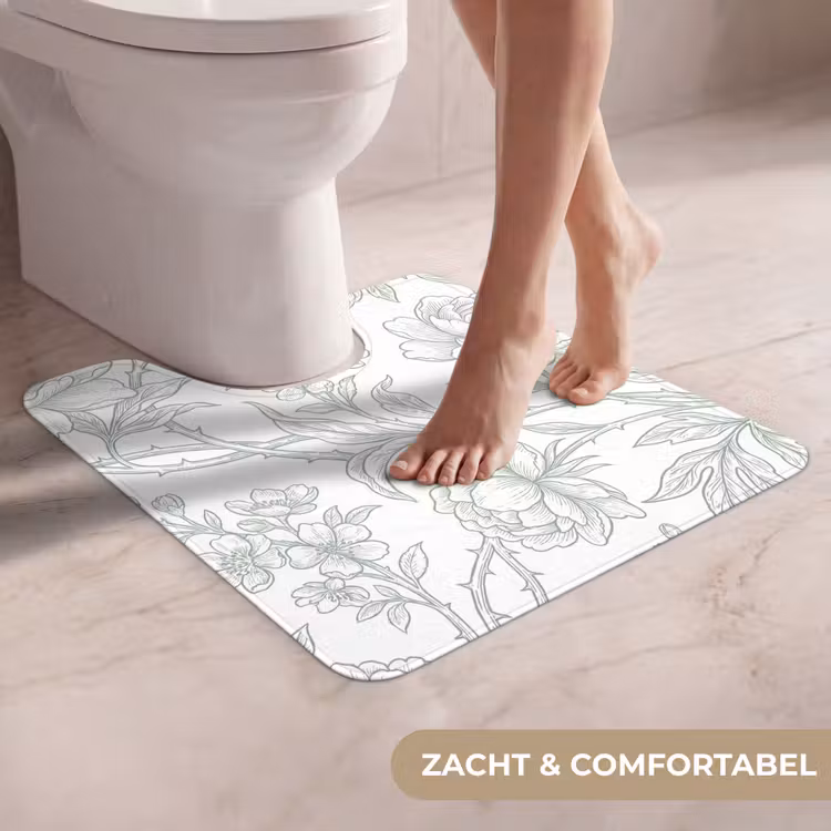 Wc Mat - Vogel - Bloemen - Natuur — 5