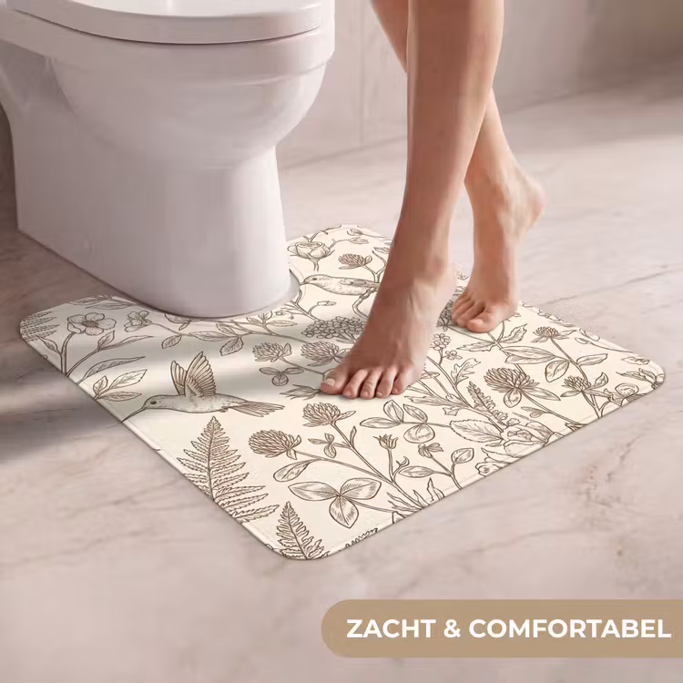 Wc Mat - Natuur - Vogels - Tekening — 5