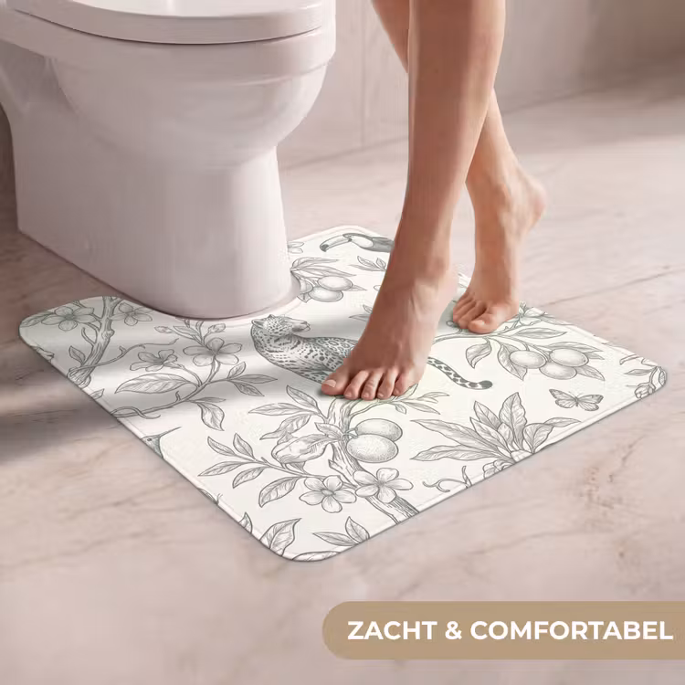 Wc Mat - Vogel - Natuur - Illustratie — 5