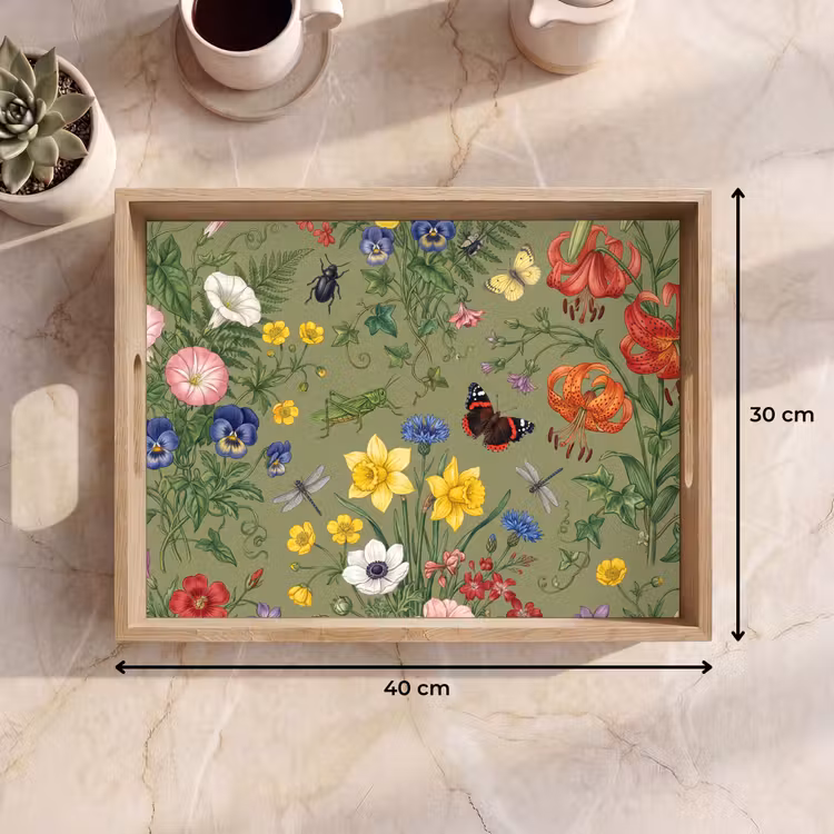 Dienblad - Bloemen - Insecten - Natuur — 9