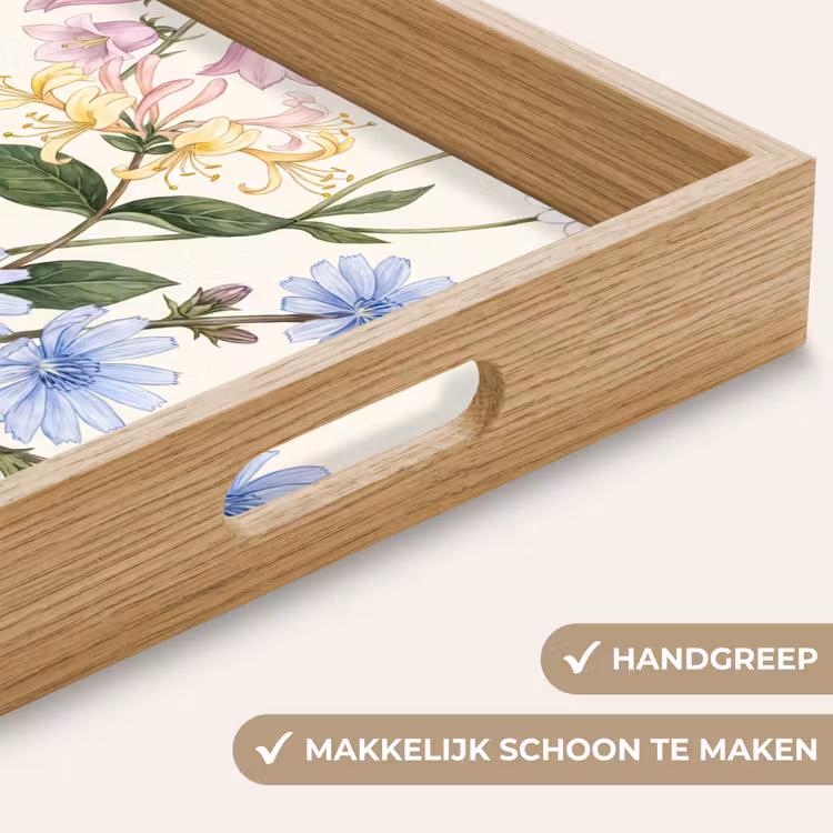 Dienblad - Botanisch - Illustratie - Kleurrijk — 5