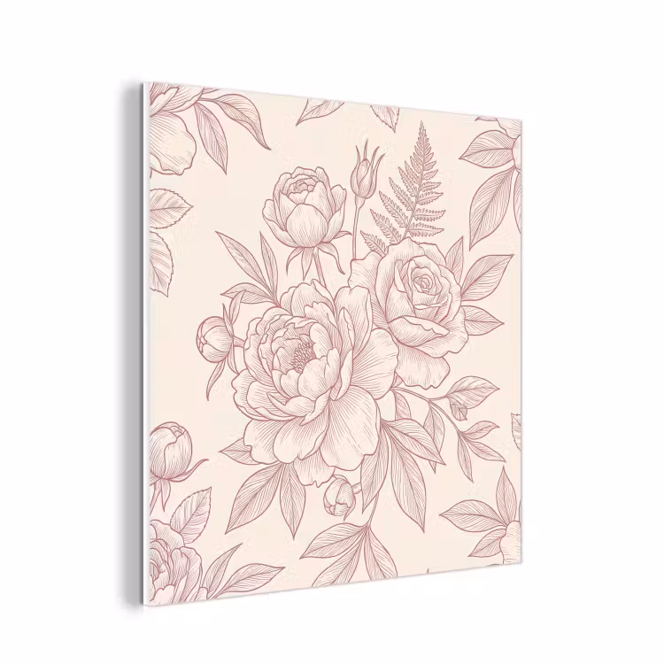 Forex - Bloemen - Lijntekening - Botanisch — 1