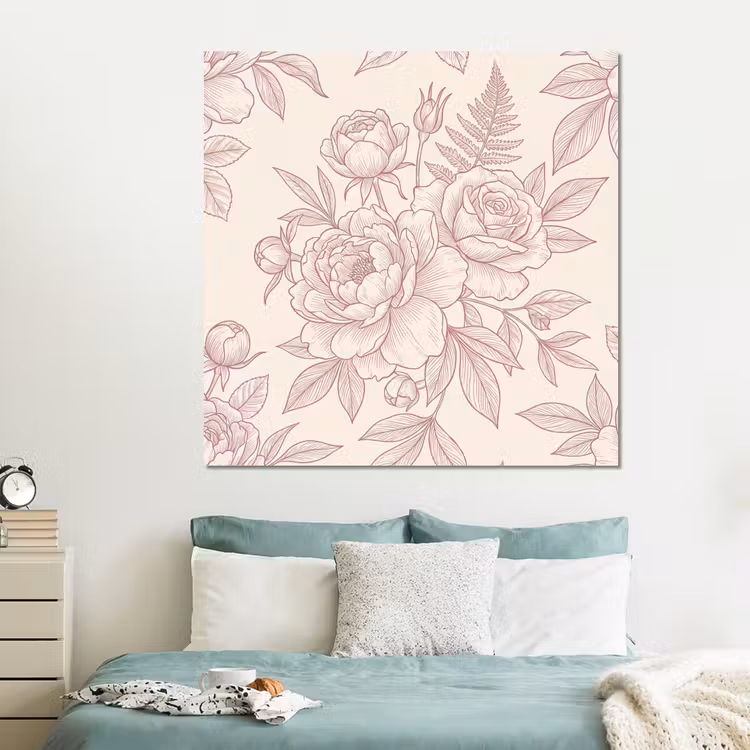 Forex - Bloemen - Lijntekening - Botanisch — 2