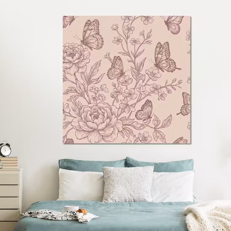 Forex - Vlinder - Bloemen - Patroon — 2