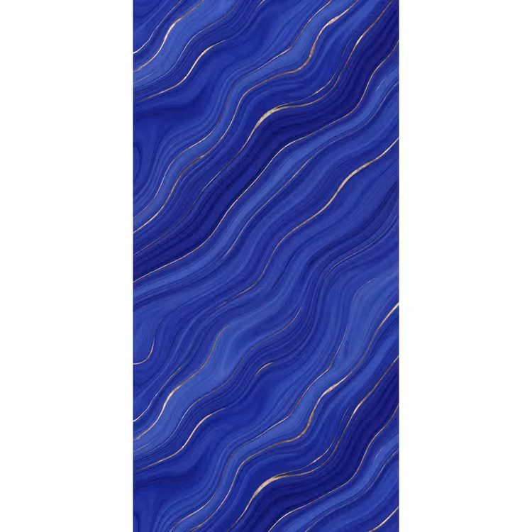Behang - Abstract - Lijnen - Blauw β 2