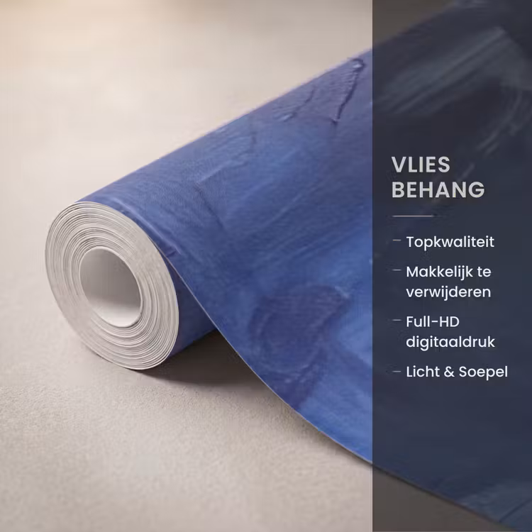 Behang - Blauwe waterlelie - Water — 3