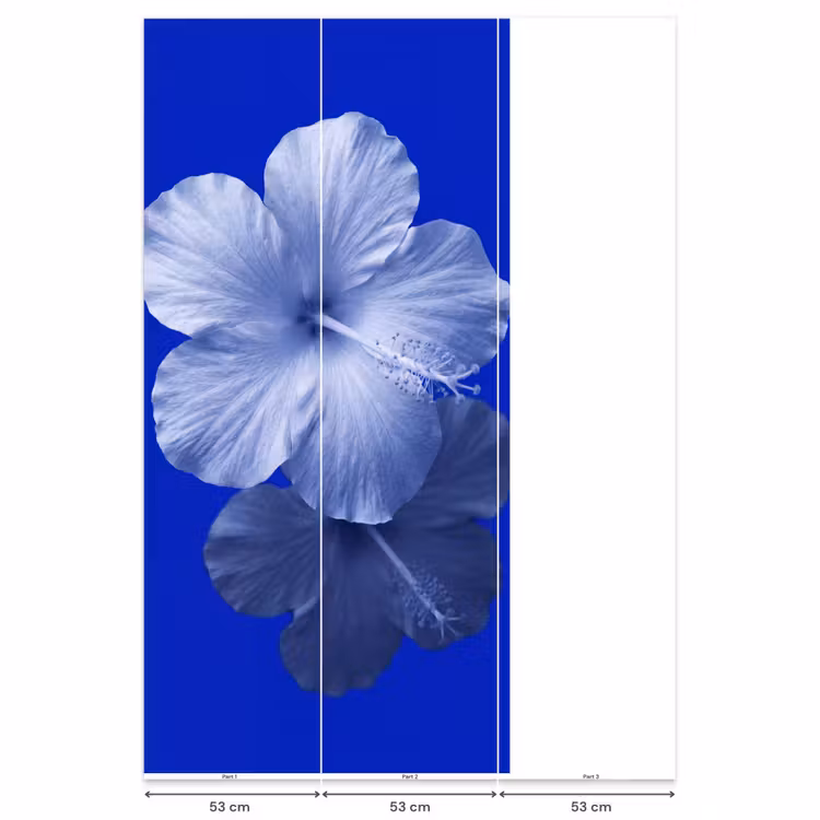 Behang - Bloemen - Blauw - Natuur — 6