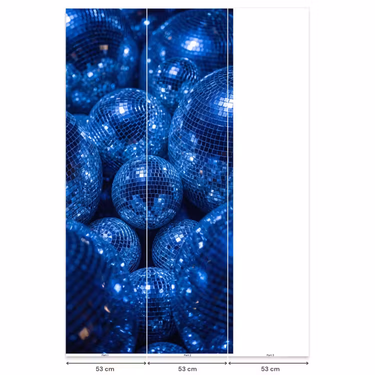 Behang - Discobal - Feest - Blauw — 6