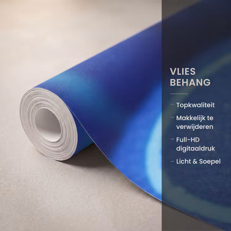 Behang - Tennisbal - Blauw - Sport — 3